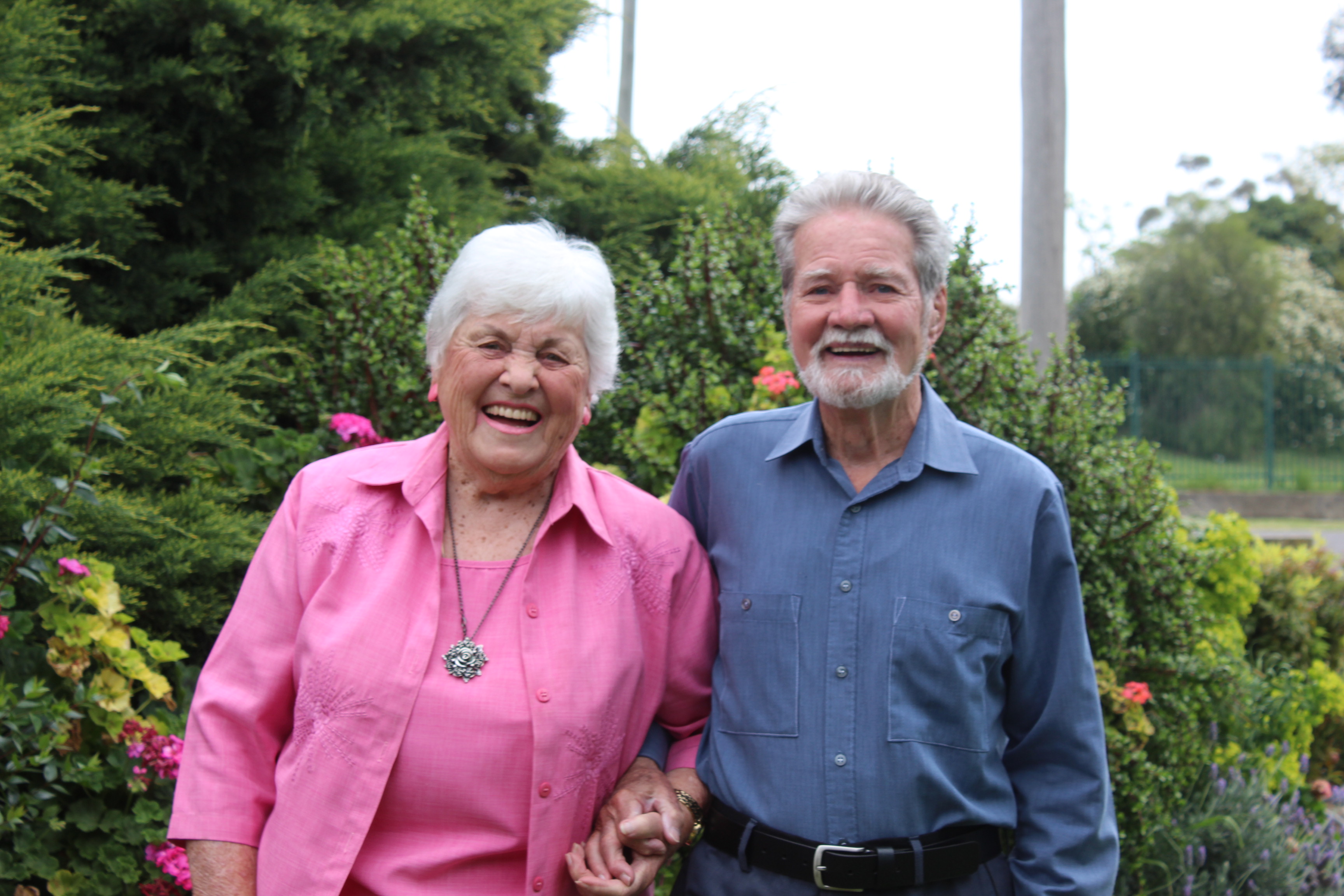 Max and Pat Brown celebrate 65th wedding anniversary