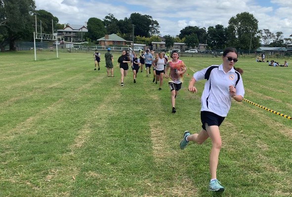 Students compete in Cross Country