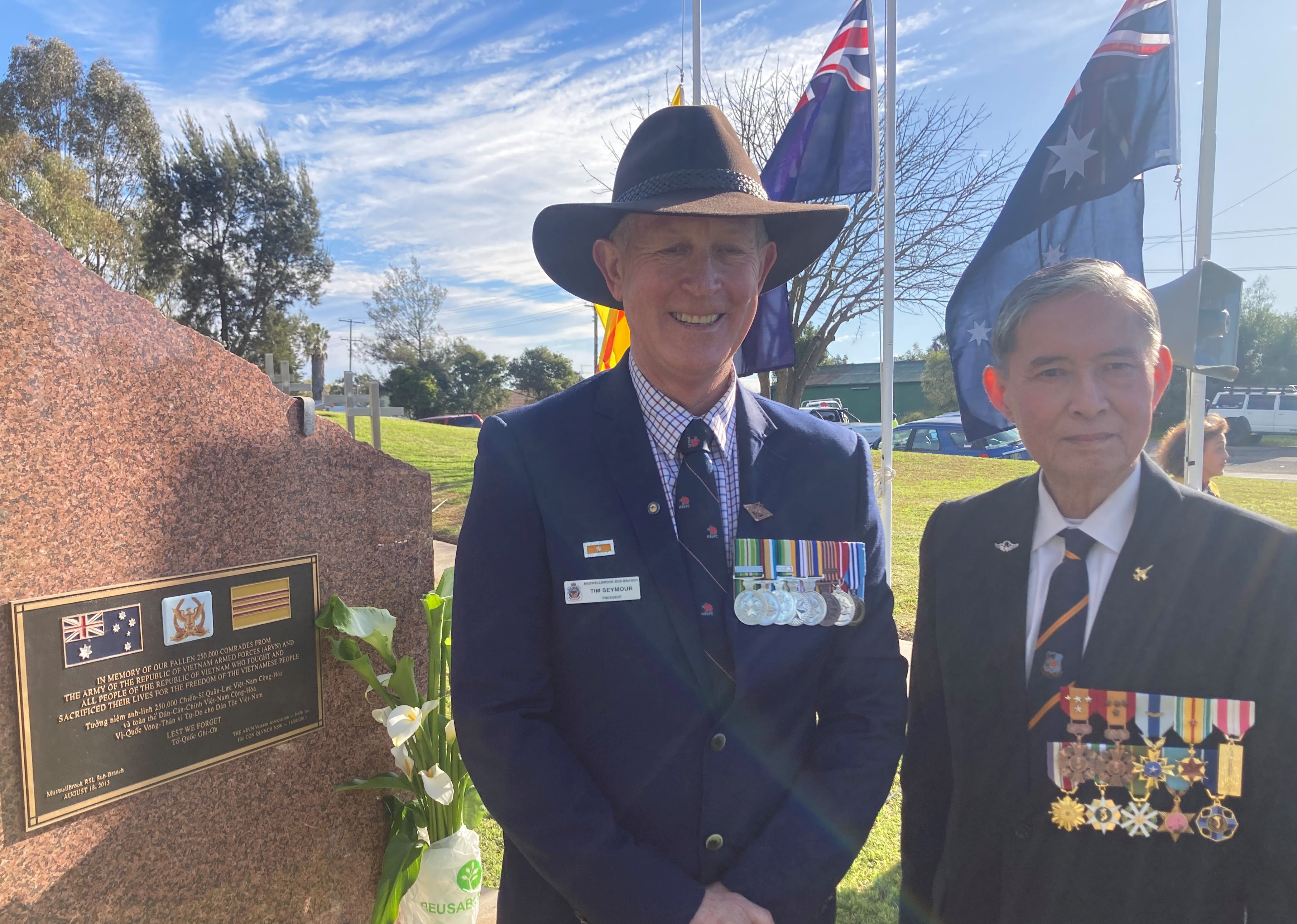 Special Significance at Muswellbrook Vietnam Remembrance Day