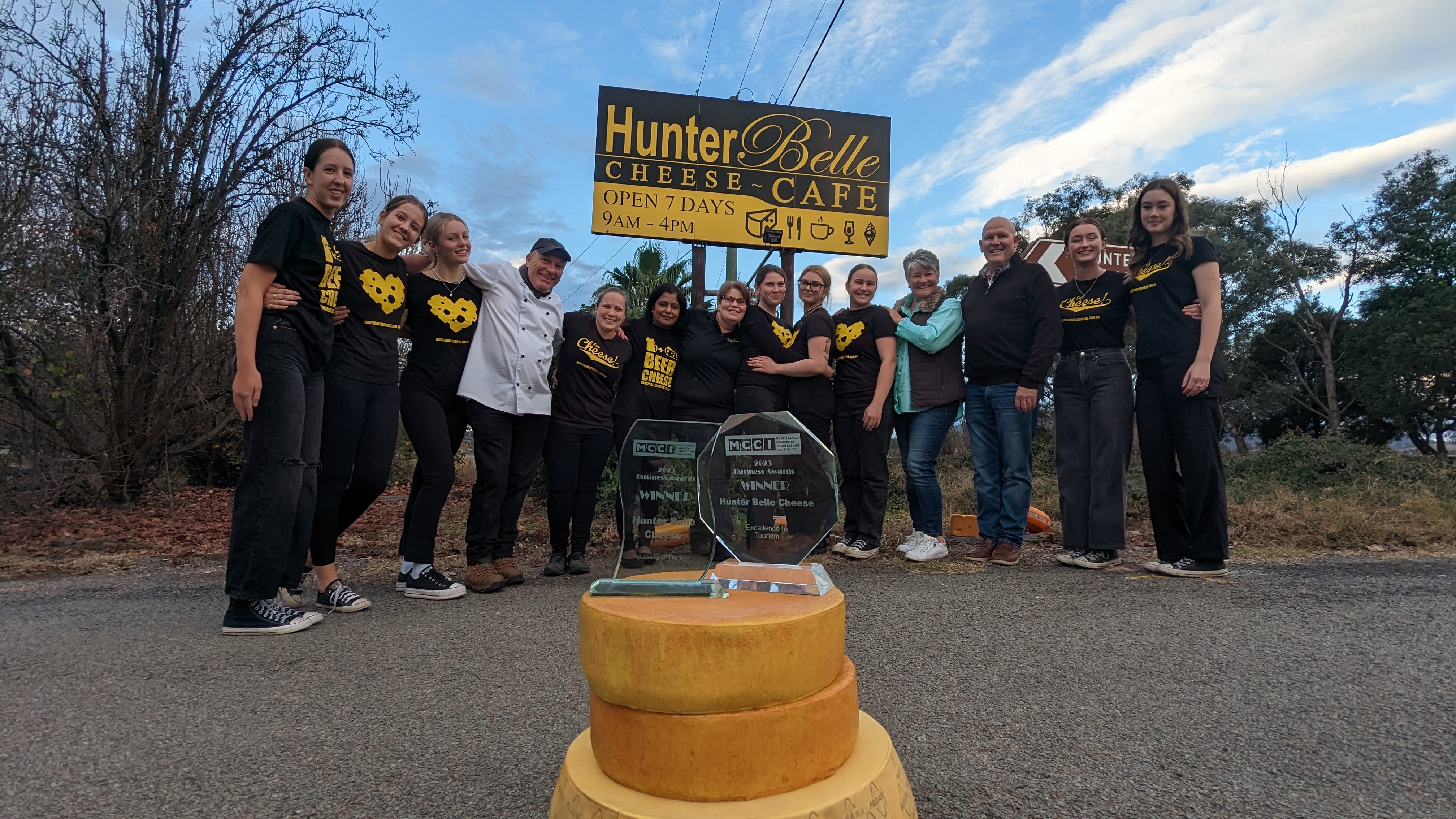Top Honour for Hunter Belle Cheese